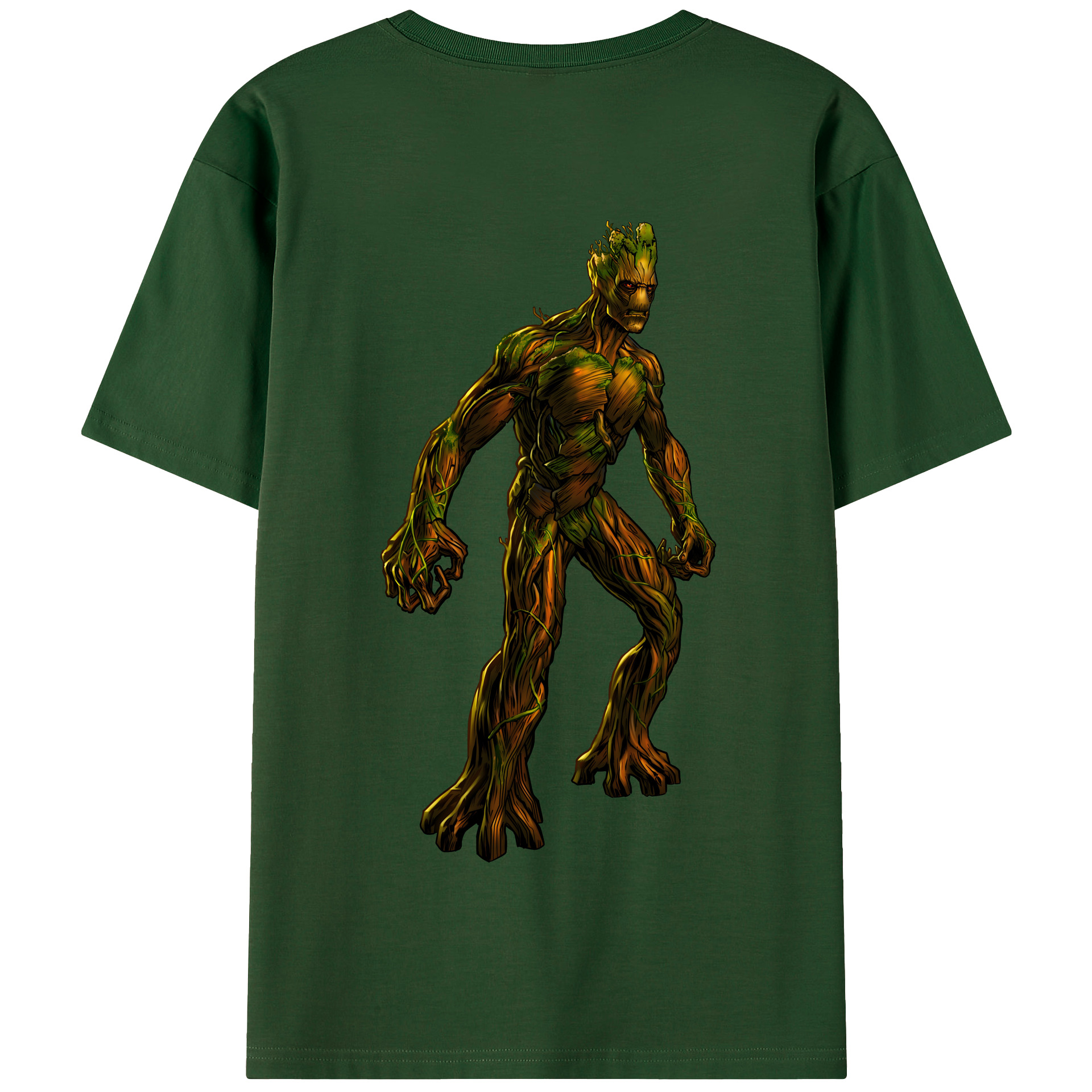 （画像用） アベンジャーズ The Avengers 綿100％半袖Tシャツ（背面プリント）